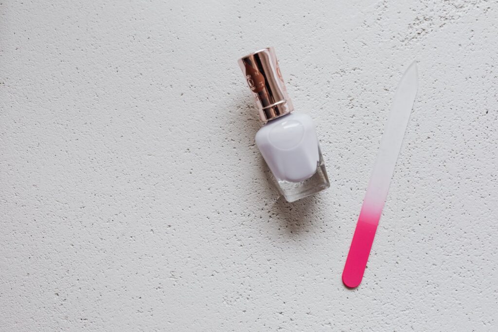 Ombre gradient effect manicure showing smooth color transition on nails
